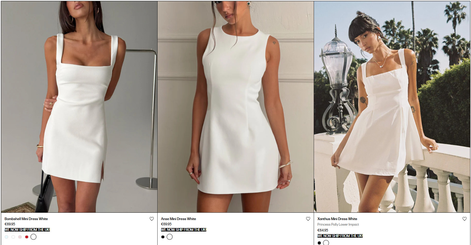 S&eacute;lection de robes de mari&eacute;es Princess Polly &agrave; moins de 200&euro;