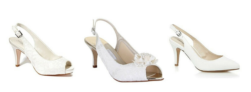 cheap wedding shoes slingback