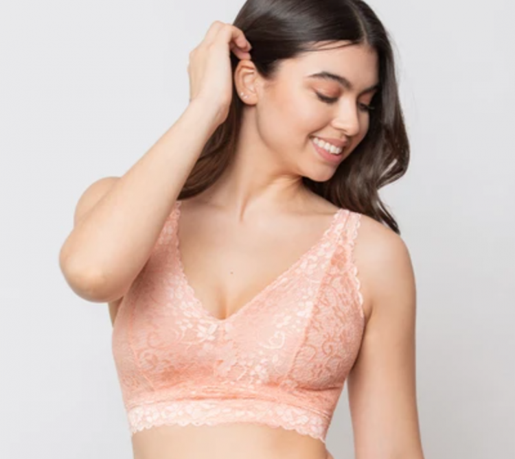 Curvy Kate In My Dreams Bralette Grey/Peach – Brastop US