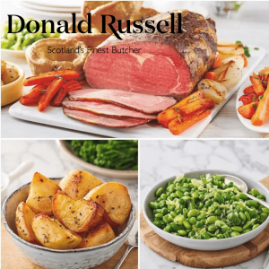 Donald Russell Mother's Day Roast Beef Dinner for Four