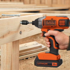 BLACK+DECKER 18V Cordless Impact Driver